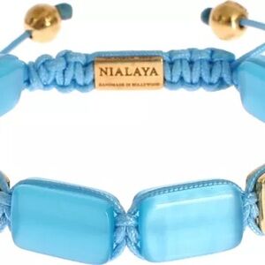 Blue and Gold Women's Bracelet